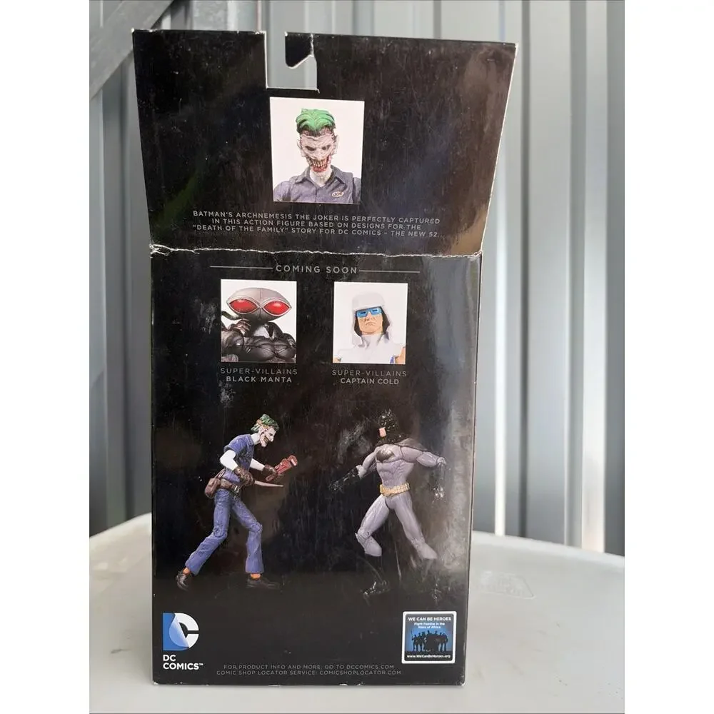 DC Collectibles DC Comics Super-Villains The Joker Action Figure 2013 Batman NIB
